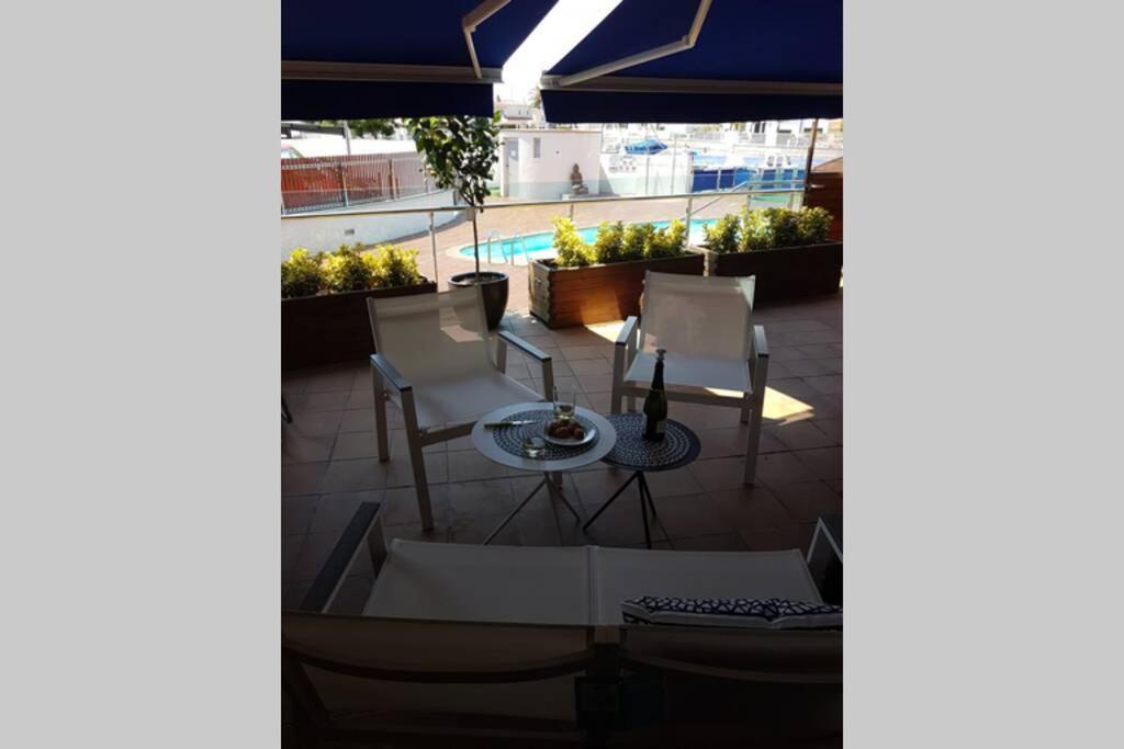 Appart Residence De Standing Calme Avec Piscine Roses Bagian luar foto