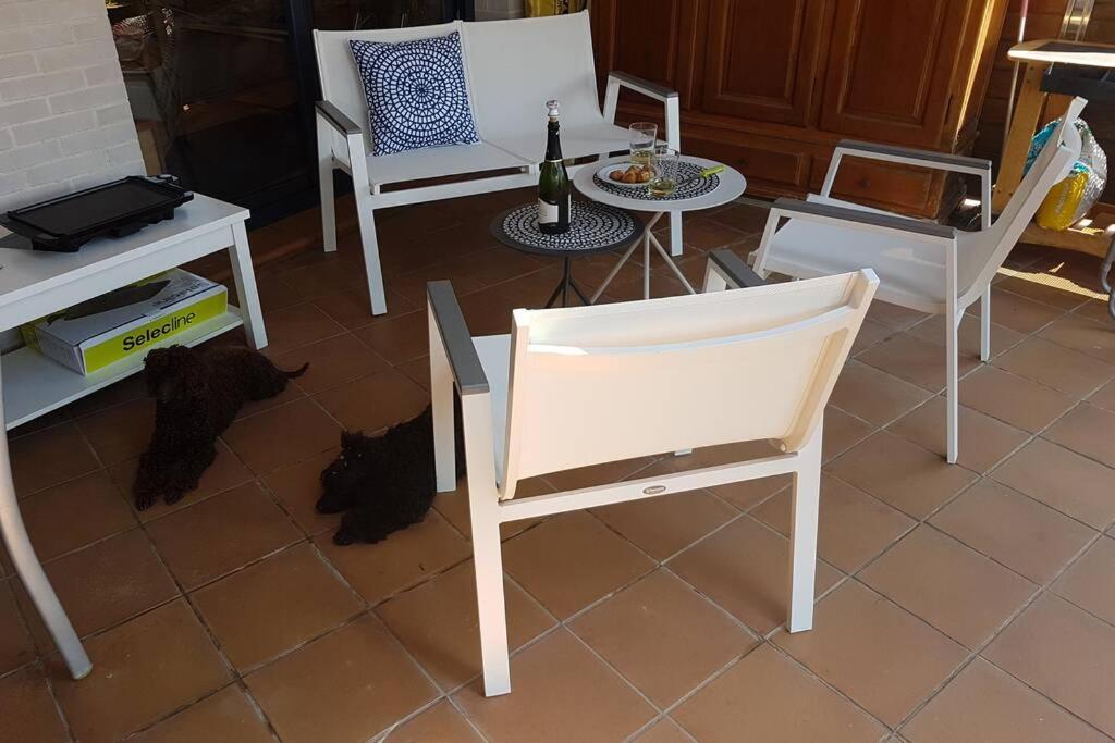 Appart Residence De Standing Calme Avec Piscine Roses Bagian luar foto